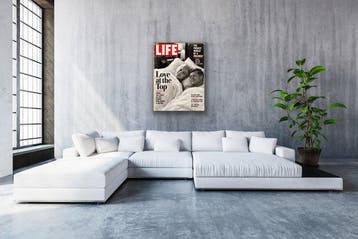 ERIC BRUMETTE - LIFE MARYLIN MONROE WITH JFK - Toile L