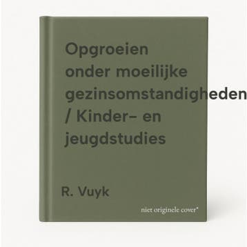 Opgroeien onder moeilijke gezinsomstandigheden / Kinder- en, Boeken, Verzenden, Gelezen, R. Vuyk