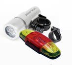 Fietsverlichting Hbs202 Voor En Achter Op Batterij, Fietsen en Brommers, Ophalen of Verzenden, Nieuw