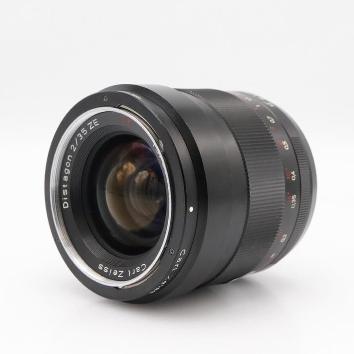 Carl Zeiss ZE 35mm F/2 Distagon T* Canon | Occasion, TV, Hi-fi & Vidéo, Photo | Lentilles & Objectifs, Enlèvement ou Envoi