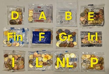 Europa. Complete Rare Lot – 12 Starter Kits Euro 2002 Sealed, Postzegels en Munten