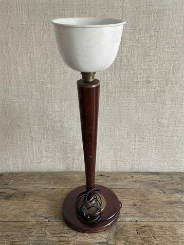 Lampe de Table Art Déco – Style « Mazda » – France, vers