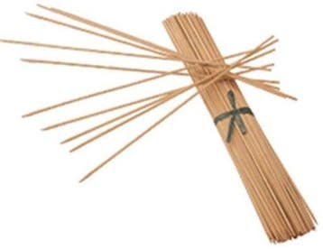 Tonkin bamboe stokjes naturel 60 cm per 20 stuks, Nieuw