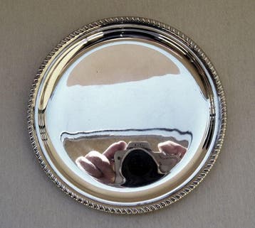 Italian 800 Silver Coaster / Plate Set - 6 Pieces – 590