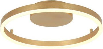 2dekans | Steinhauer wandlamp Mykty - goud - metaal - 40 cm, Ophalen of Verzenden, Nieuw