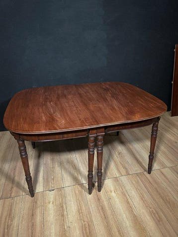Table à rallonge - Acajou