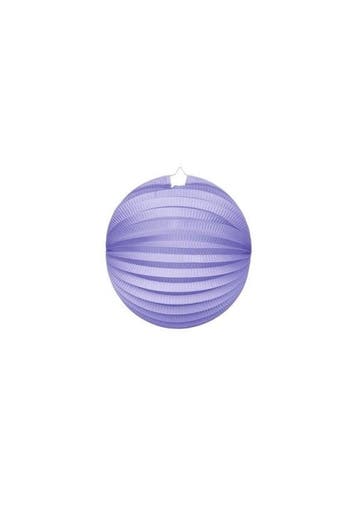 Paarse Lampion 25cm, Verzenden, Nieuw