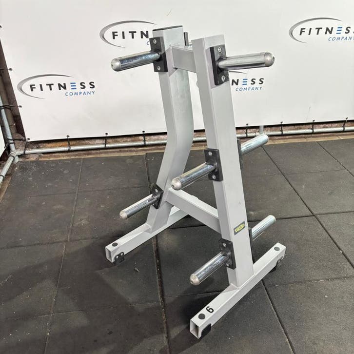 Technogym - Pure Strength - Olympic Weight Plate Stand, Sports & Fitness, Équipement de fitness, Enlèvement ou Envoi