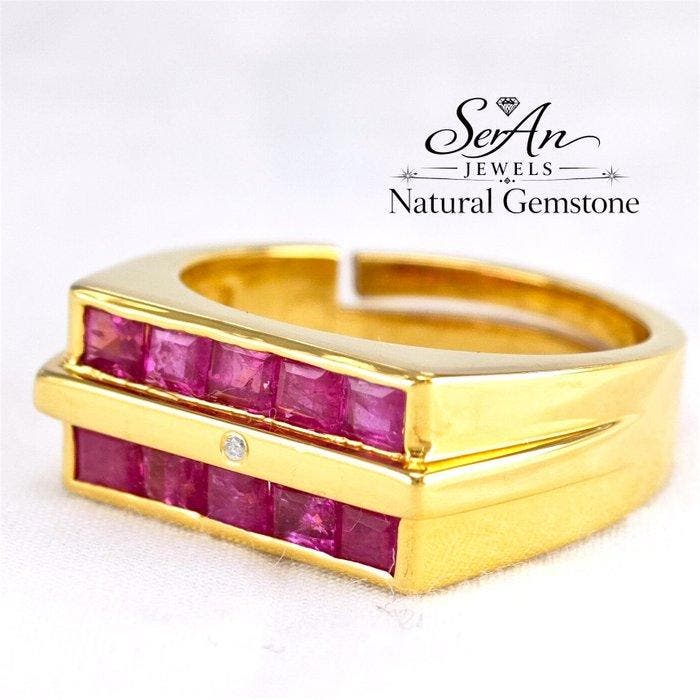 Zonder minimumprijs - Ring Zilver, Ring met natuurlijke, Bijoux, Sacs & Beauté, Bagues