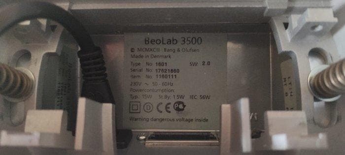 Bang & Olufsen - BeoLab 3500 Audiocomponent, Audio, Tv en Foto, Stereoketens