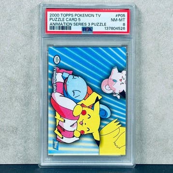 Pokémon Graded card - PUZZLE CARD 5 #PO5 - Pokémon - PSA 8, Nieuw