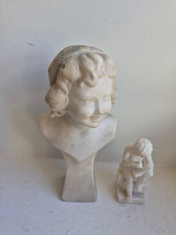 O Rossi - sculptuur, La jeune demoiselle / Lenfant qui