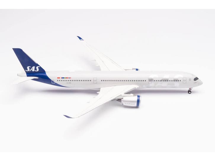 Schaal 1:200 Herpa 570923 SAS Scandinavian Airlines Airbu..., Hobby en Vrije tijd, Modelbouw | Vliegtuigen en Helikopters, Gebruikt