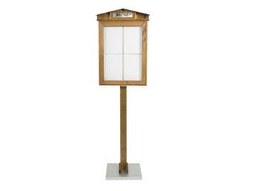 Veiling - Securit® Rustieke Informatiedisplay Set 19,8 kg -, Nieuw