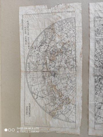 Bloksnijwerk, Tavola astronomica XVIII sec. (1750) - Tomo 8