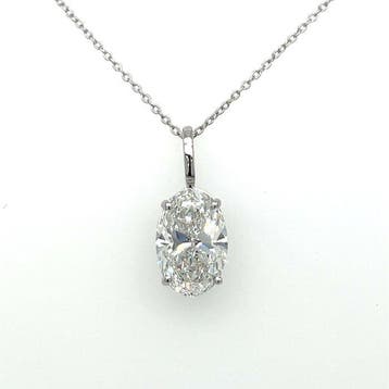 Sans prix de réserve - Collier - 14 carats Or blanc -