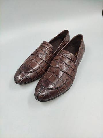 Raparo-Crocodile-UK12-Brown Crocodile - Mocassins (loafers), Vêtements | Hommes, Chaussures