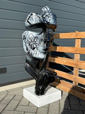 Daluxe Art - 1999 • XXL Statue of Liberty Face – 100 cm