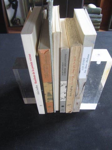 Alain Jouffroy - Lot de 9 livres. Signés - 1955