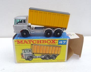 Modelauto - Camión volquete contenedor DAF, Nieuw
