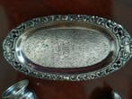 Salière et poivrière - Argent 800 - salière et poivrière, Antiquités & Art
