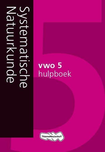 Systematische Natuurkunde Hulpboek 5 Vwo 9789042531482, Verzenden, H. van Baalen