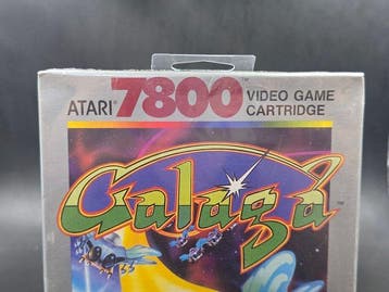 Atari - 7800 - Galaga - Videogame - In originele gesealde
