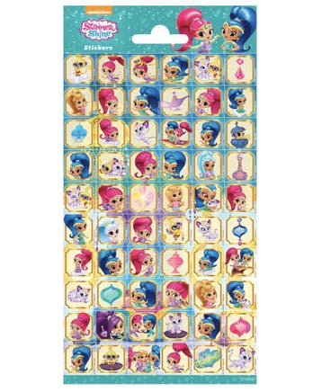 Stickervel Shimmer en Shine, Hobby & Loisirs créatifs, Verzenden