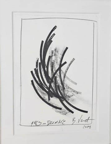 Bernar Venet (1941) - Arcs Désordre, Antiek en Kunst