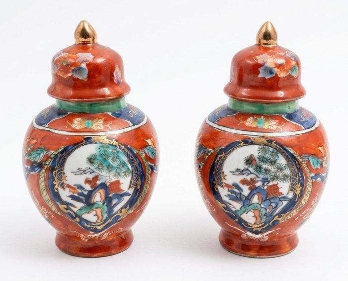 Raro Servizio Canton Medallion Famille Rose - Cina - Periodo, Antiquités & Art, Antiquités | Verre & Cristal
