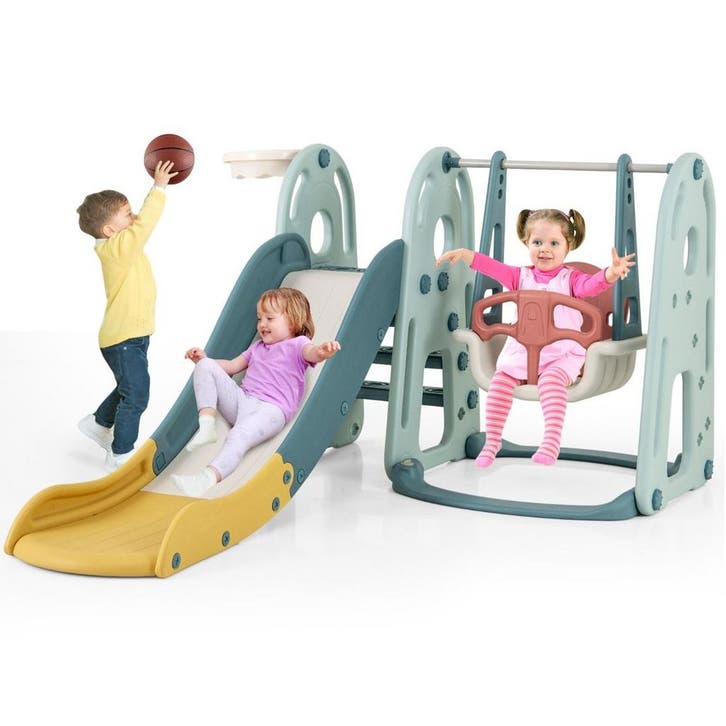 2dekans | Coast 4-in-1 Kinder Glijbaan en Schommelset met, Kinderen en Baby's, Speelgoed | Overig, Ophalen of Verzenden