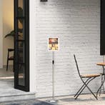 vidaXL Beursdisplays Zilver 25 x 25 x 125 cm Aluminium, Collections, Marques & Objets publicitaires, Verzenden