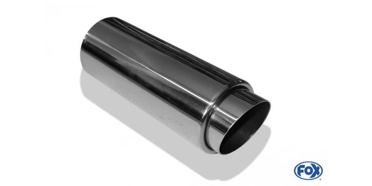FOX Aangelaste eindpijp type 27 - Racing Design Ø 70 mm buit, Auto-onderdelen, Uitlaatsystemen, Nieuw, Verzenden
