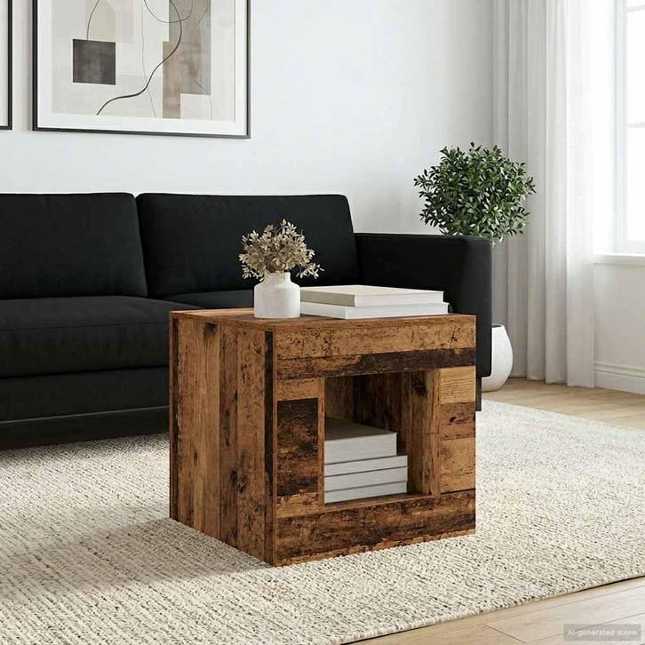 vidaXL Oudhout, Maison & Meubles, Tables | Tables de salon, Envoi