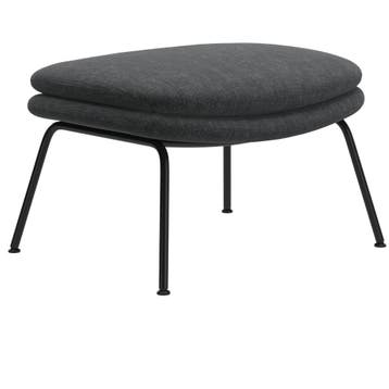 BoConcept Dublin Voetenbank Textiel Grijs - Poef -, Maison & Meubles, Verzenden