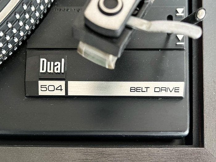 Dual - 504 Platenspeler, TV, Hi-fi & Vidéo, Radios