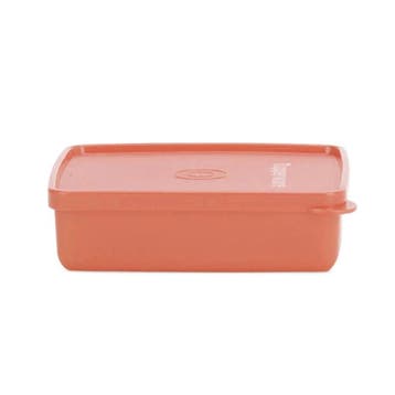Tupperware Broodtrommel Vierkant Zalm, Huis en Inrichting, Keuken | Tupperware, Verzenden, Nieuw