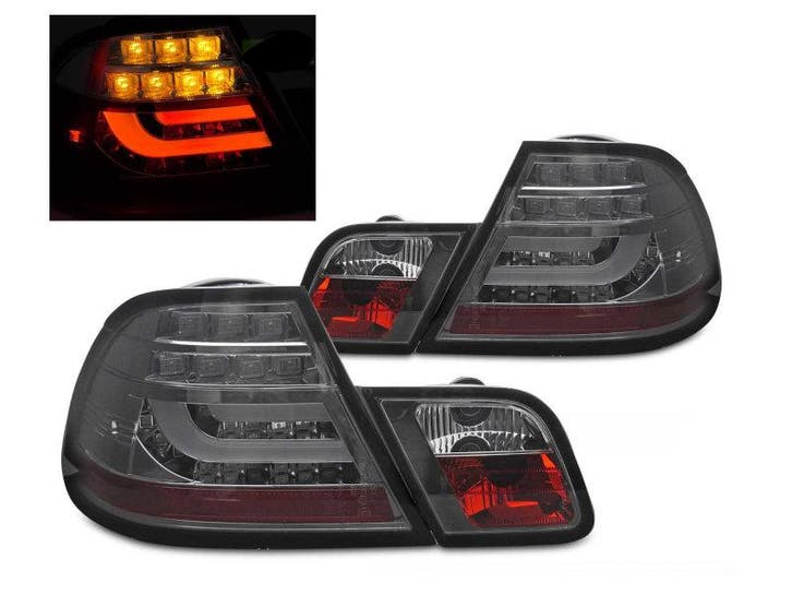 LED achterlichten Smoke geschikt voor BMW E46 Coupe, Auto-onderdelen, Verlichting, Nieuw, BMW, Verzenden