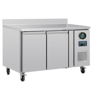Polar U-serie 2-deurs vrieswerkbank en achteropstand 282L, Verzenden, Nieuw in verpakking, Koelen en Vriezen