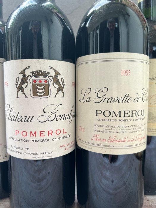 1995 Château Monbrun; Château Bel-Air; Château Bonalgue; La, Collections, Vins