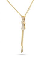 Halsketting - 14 karaat Geel goud - 1.54ct. tw. Diamant, Nieuw