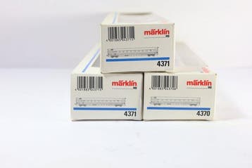 Märklin H0 - 4370/4371 - Modeltrein personenwagen (3) - 3