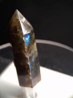 Labradorite tower - natural labradorite - 4.7 cm - hexagon t, Verzenden