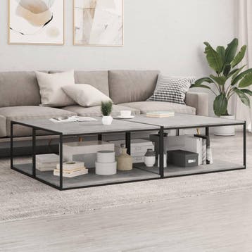 vidaXL Wandschappen 8 st 80x50x1,5 cm bewerkt hout, Huis en Inrichting, Woonaccessoires | Wandplanken en Boekenplanken, Verzenden