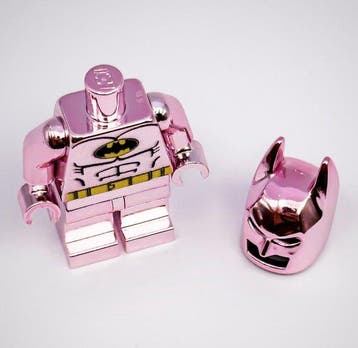 Lego Minifiguur - DC Comics - Lego Chrome Pink Batman DC, Nieuw
