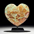 Geen minimumprijs - Prachtig paar groene smithsoniet.