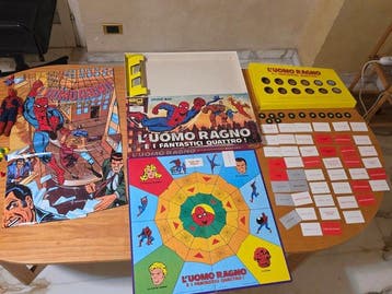 Bordspel - LUomo Ragno e i Fantastici Quattro! - Spider-Man