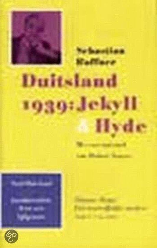 Duitsland 1939 Jekyll En Hyde - Haffner, Livres, Histoire mondiale, Envoi