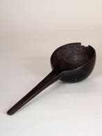 Houten lepel in kalebasvorm – Ethiopië – Hout – Midden