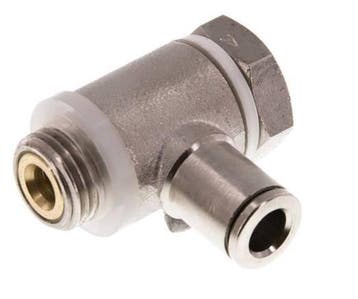 Vanne de régulation de débit Coude 6 mm - G1/4 Banjo à vis, Verzenden
